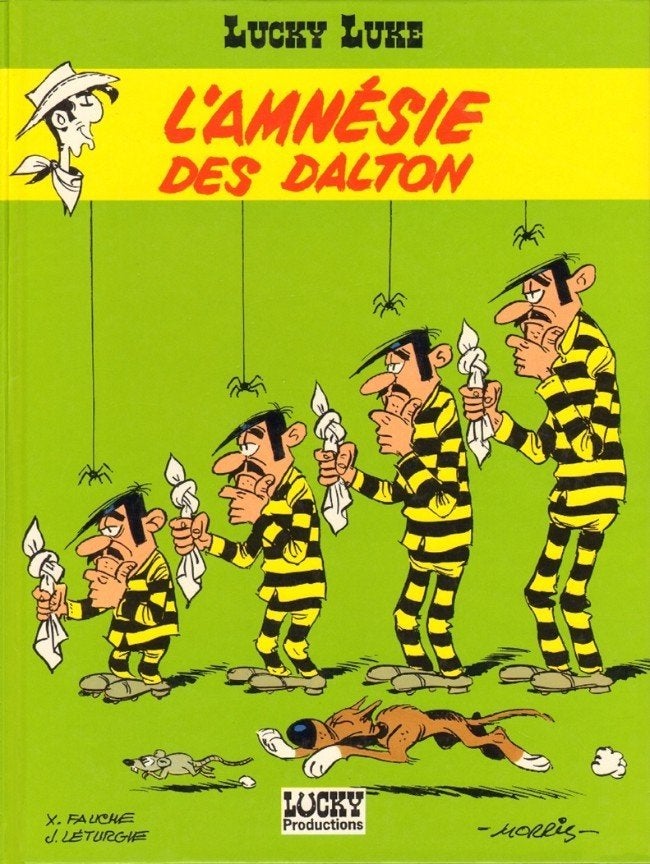 Lucky Luke. Vol. 64. L'amnésie des Dalton 1991 TTB ETAT, Enlèvement ou Envoi, Une BD, Comme neuf, Morris