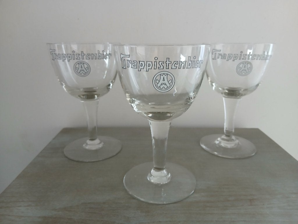 Diverse trappist glazen Westmalle of Chimay, Collections, Enlèvement ou Envoi, Comme neuf, Verre ou Verres, Autres marques