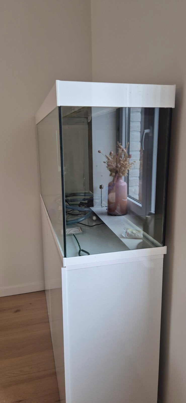 Aquarium te koop, Ophalen