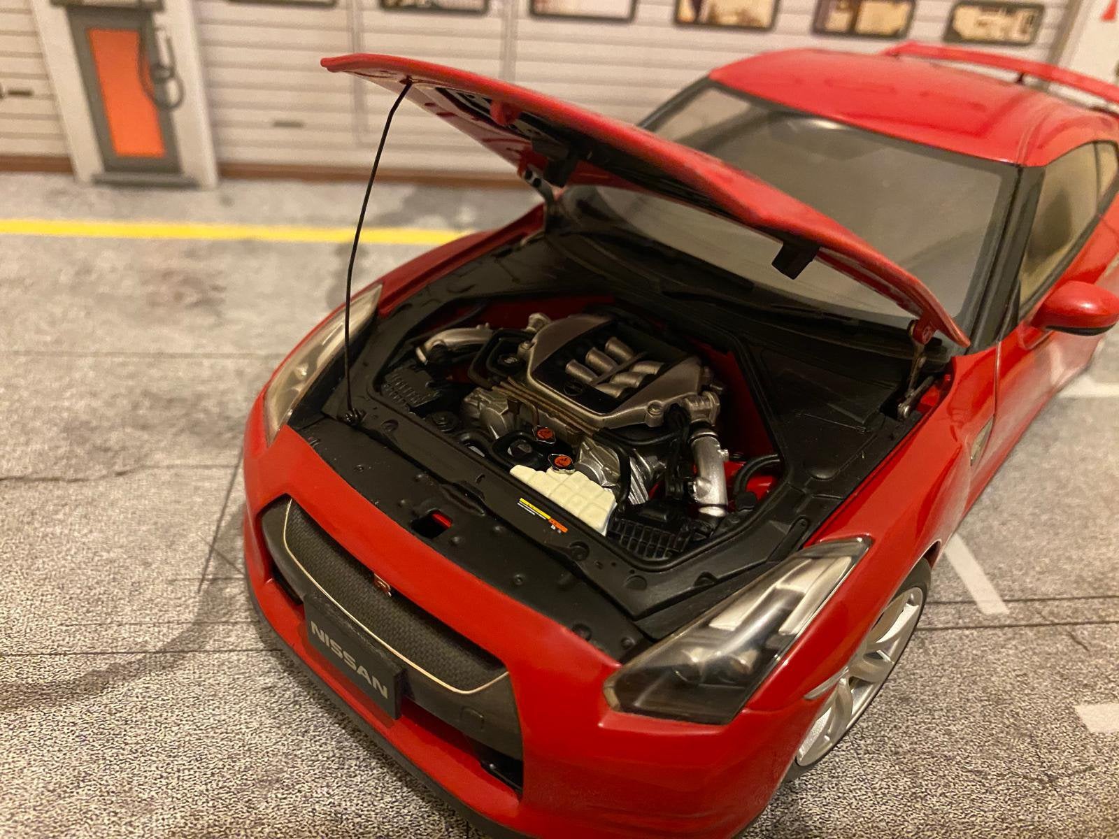 Nissan R35 GTR AutoArt 1/18, Enlèvement, Comme neuf, Autoart
