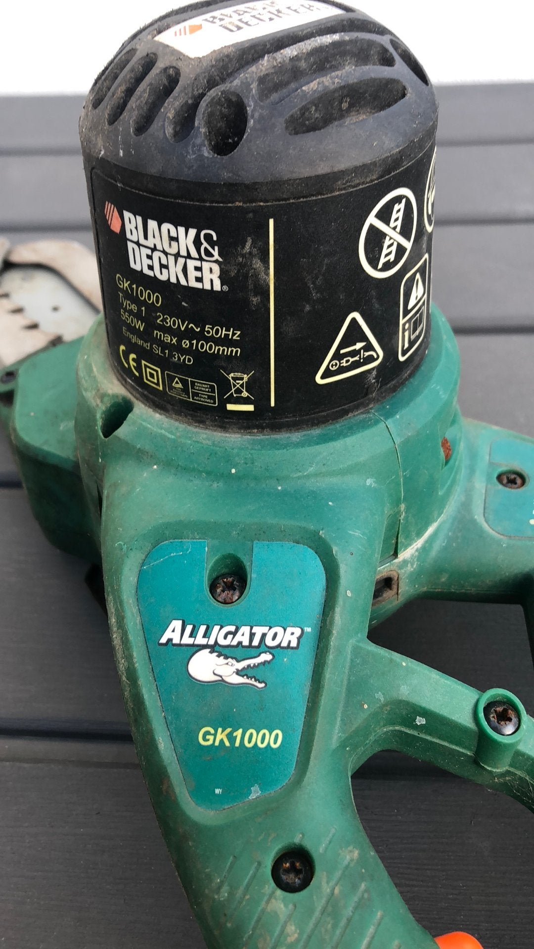 Black&decker alligator, Ophalen, Gebruikt, 400 tot 600 watt, Overige typen