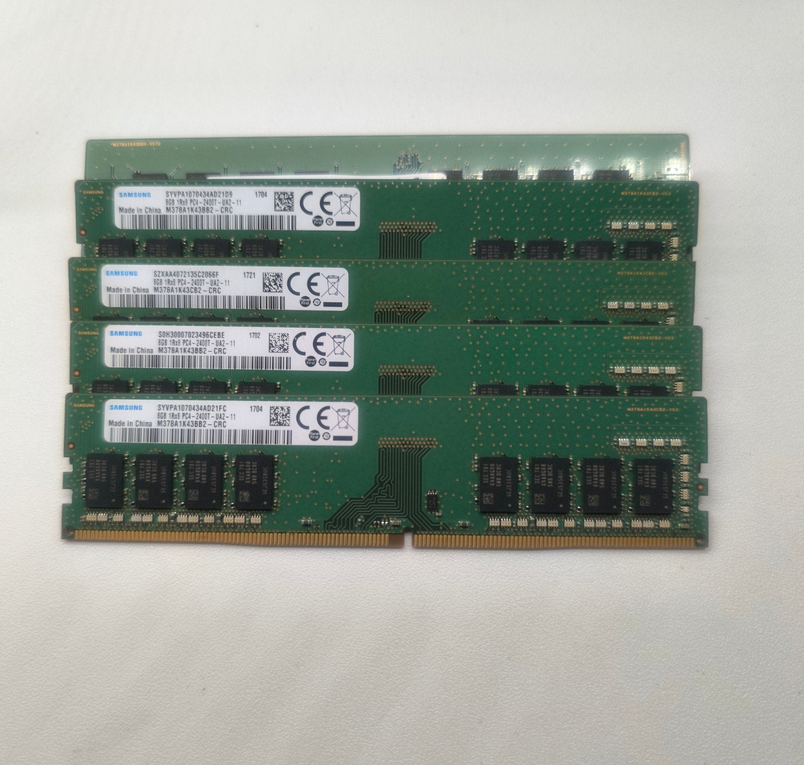 Mémoires RAM DDR4 (50 Pièces), Enlèvement, DDR4