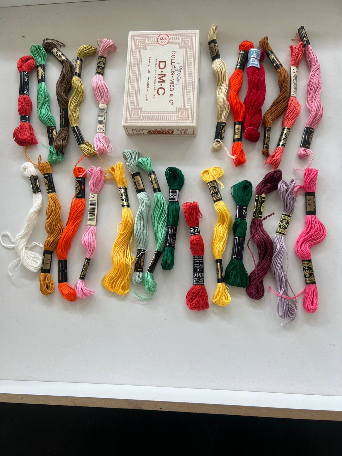 25 nieuw borduurgaren dmc, Ophalen of Verzenden, Nieuw