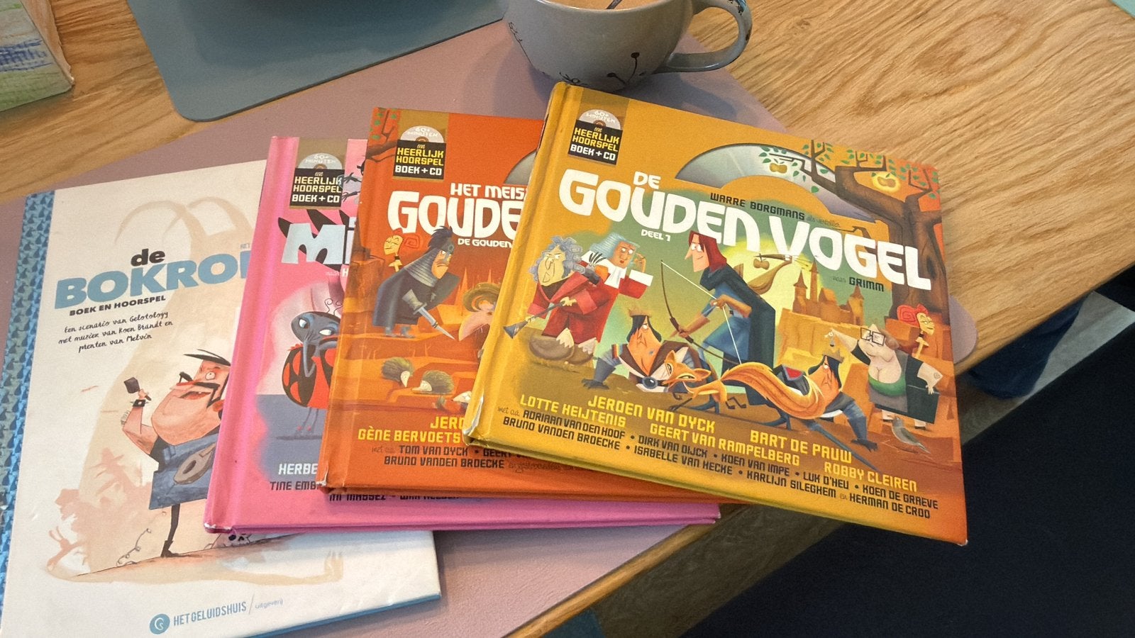 4 luisterboeken, Ophalen of Verzenden, Zo goed als nieuw, Sprookjes