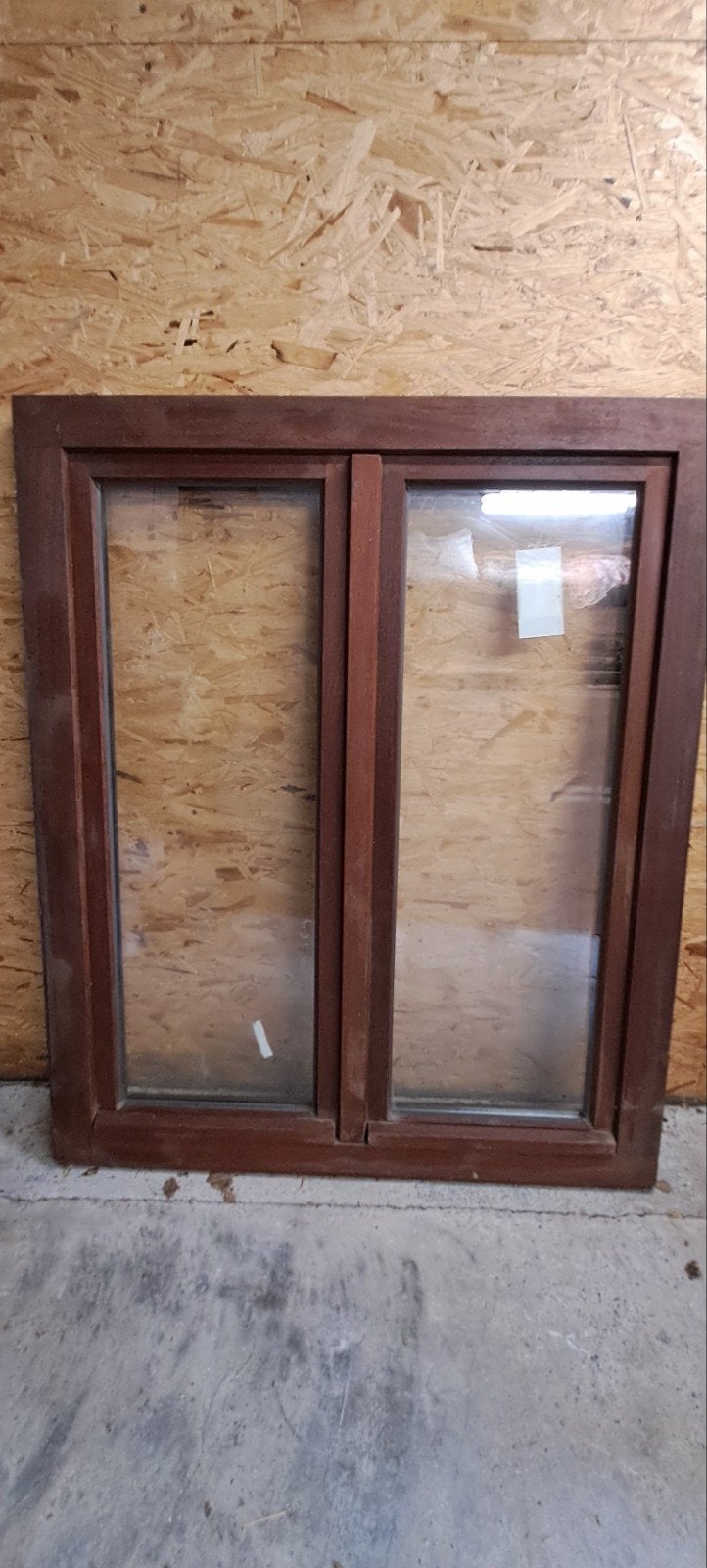 Meranti raam, Neuf, 75 à 150 cm, 75 à 150 cm, Enlèvement