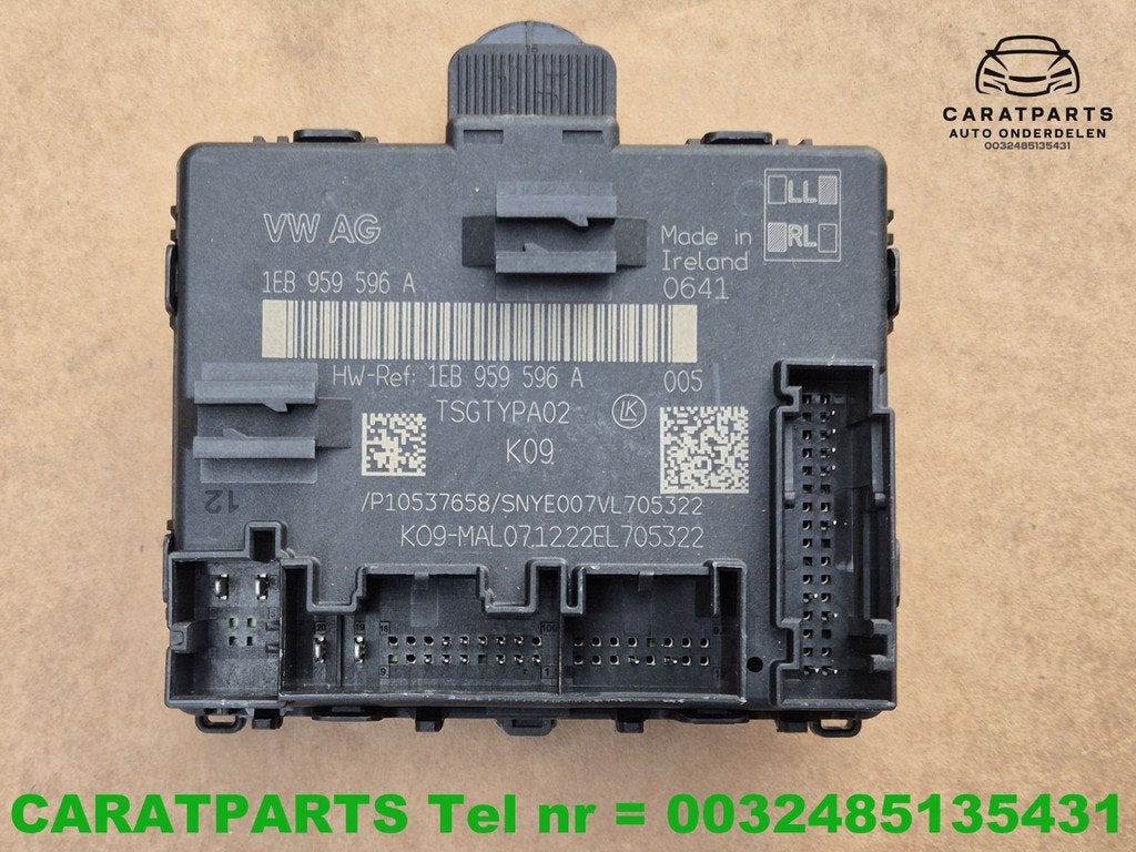 1EB959596A Audi Q4 portierregelapparaat ID.6 ID.4 Enyaq, Gebruikt, Audi, AUDI AG, Auto-Union-Strasse 1
85045  Ingolstadt, DE