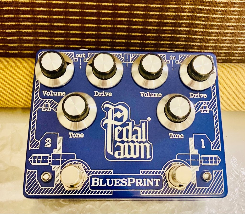 Pedal Pawn Bluesprint Dual Overdrive, Muziek en Instrumenten, Ophalen of Verzenden, Zo goed als nieuw, Distortion, Overdrive of Fuzz