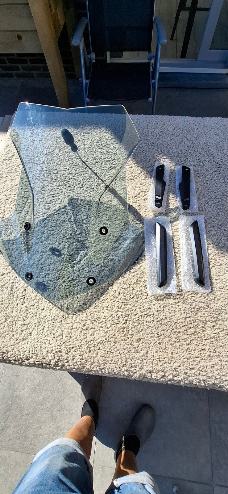 scherm gs1250 of gsa, Motoren, Onderdelen | BMW, Ophalen, Gebruikt