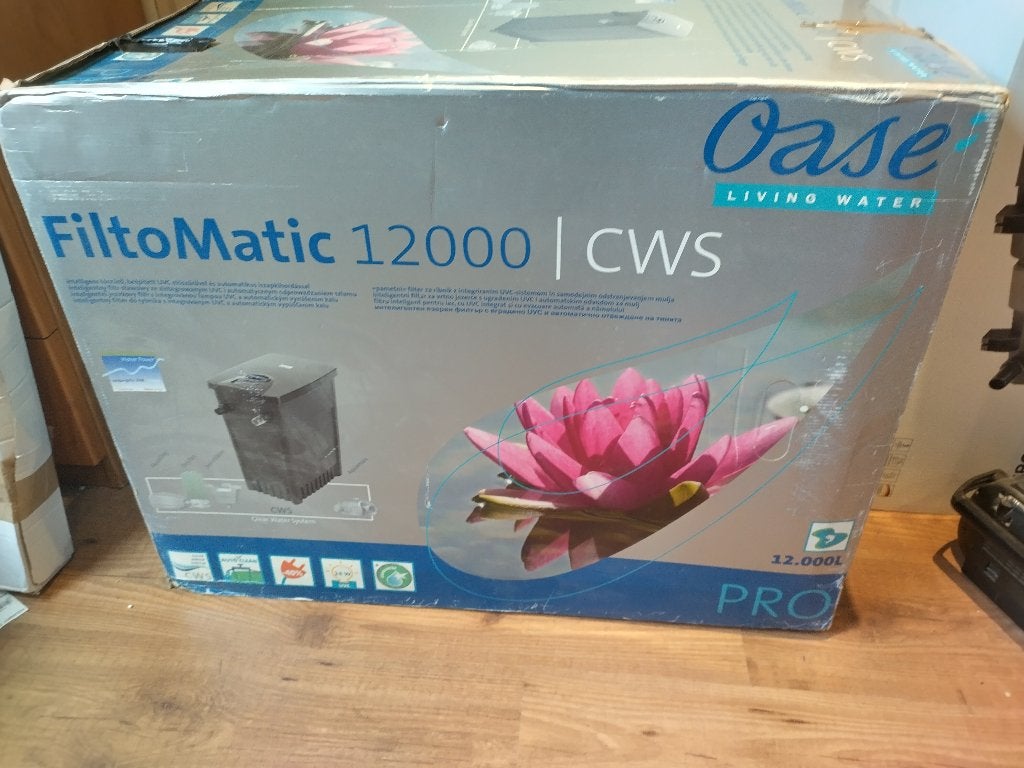 Filtre Oase Filtomatic 12000 CWS, nouveau filtre bassin boît, Enlèvement, Neuf, Filtre de bassin