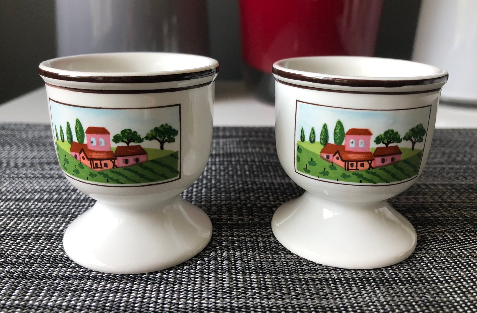 Coquetiers Villeroy & Boch Design Naif, Enlèvement ou Envoi, Comme neuf