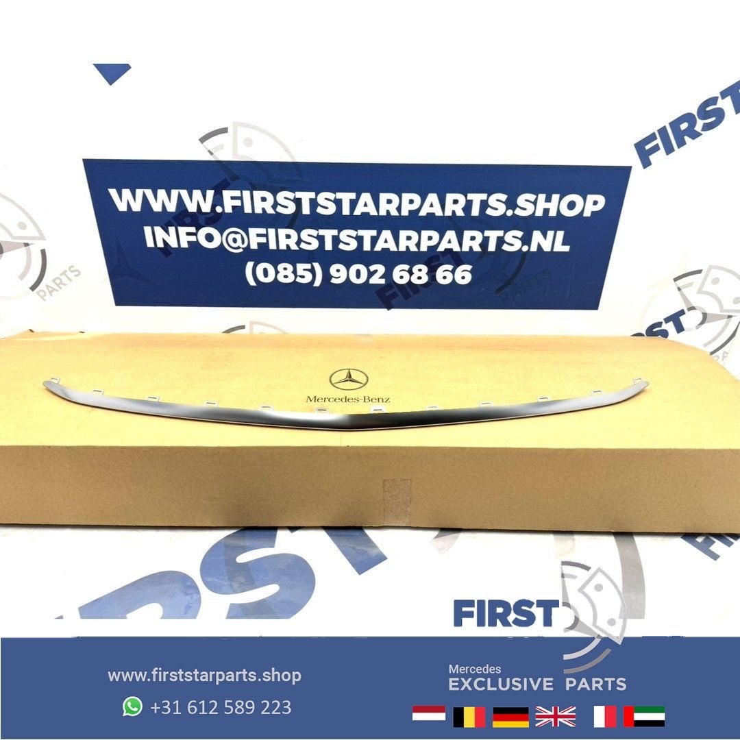 W213 FACELIFT AMG SIERLIJST A2138850405 SPOILER LIP Voorbump, Utilisé, -, -, Enlèvement ou Envoi