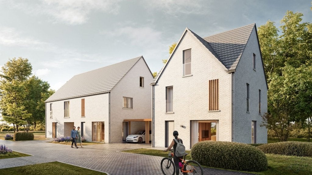 TE KOOP: open nieuwbouwwoning te Zonhoven met 3 slpks!, Immo, Huizen en Appartementen te koop, 210 m², Zonhoven, Provincie Limburg