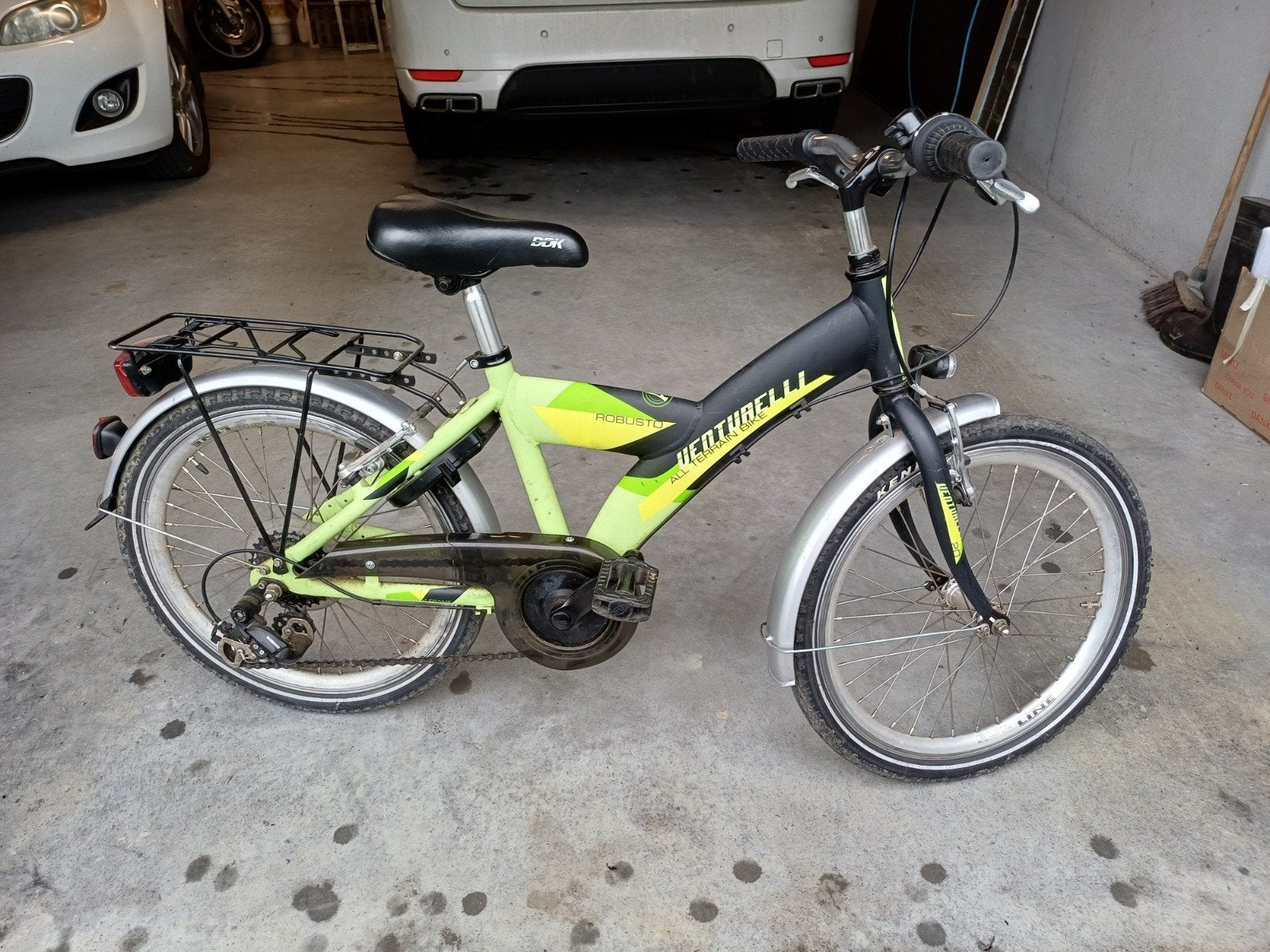 Kinderfiets, Ophalen