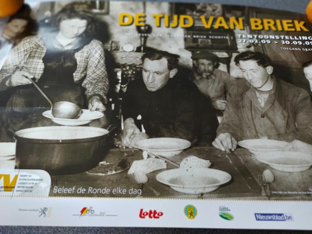 Poster Briek Schotte, Ophalen of Verzenden, Zo goed als nieuw