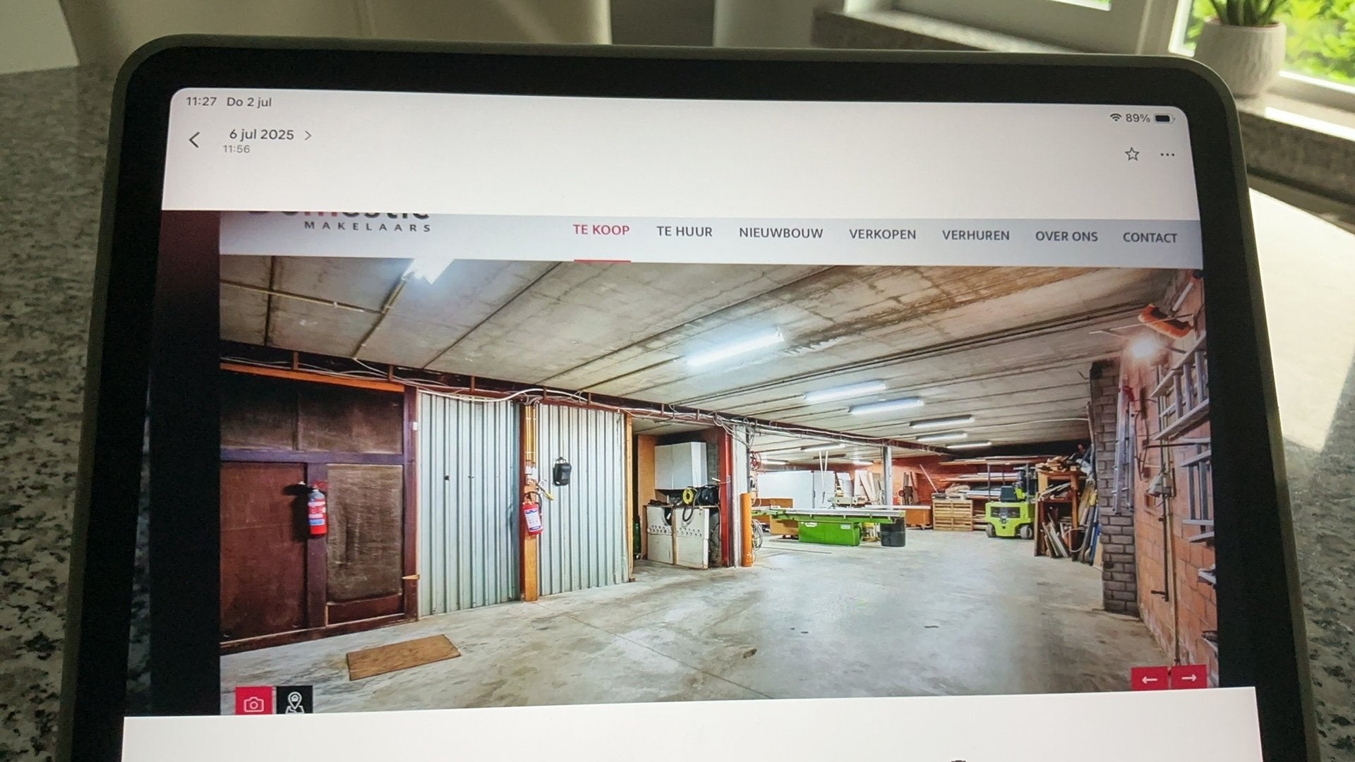 Magazijn te huur dessel 250 vierkante meter., Enlèvement