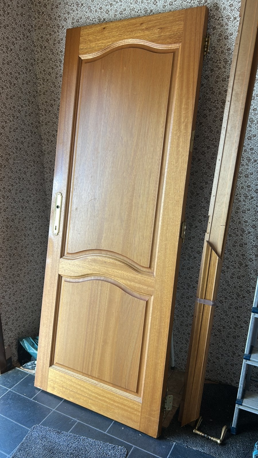 Binnedeuren, Doe-het-zelf en Bouw, Deuren en Vliegenramen, Ophalen, Zo goed als nieuw, Glas