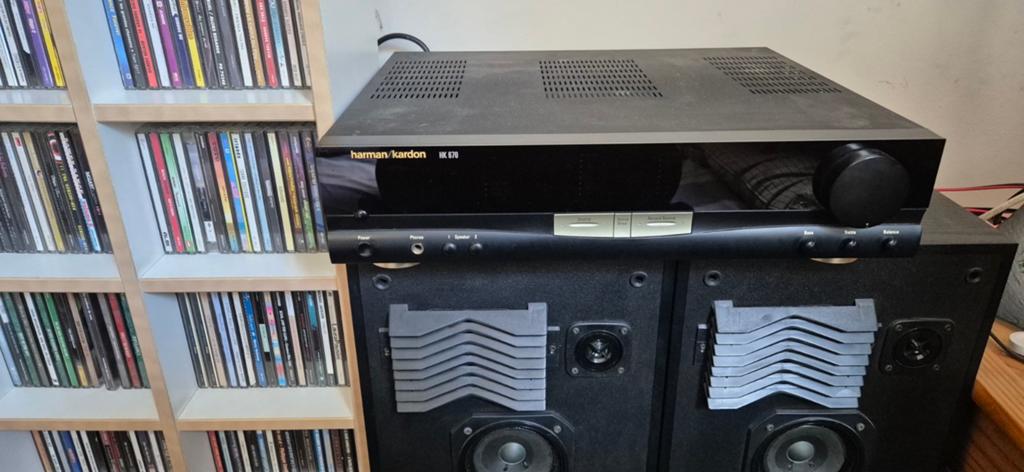 Ampli Harman kardon hk670, Enlèvement