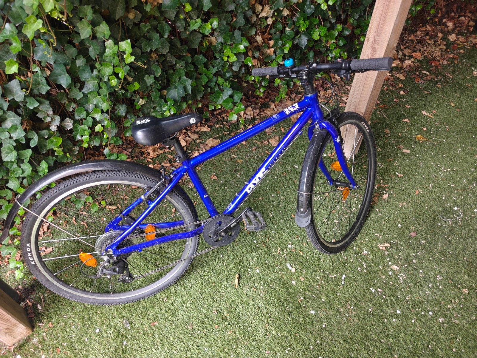 Frog Bike kinderfiets. Kleur Electric Blue., Fietsen en Brommers, Ophalen, Zo goed als nieuw, Frog Bikes