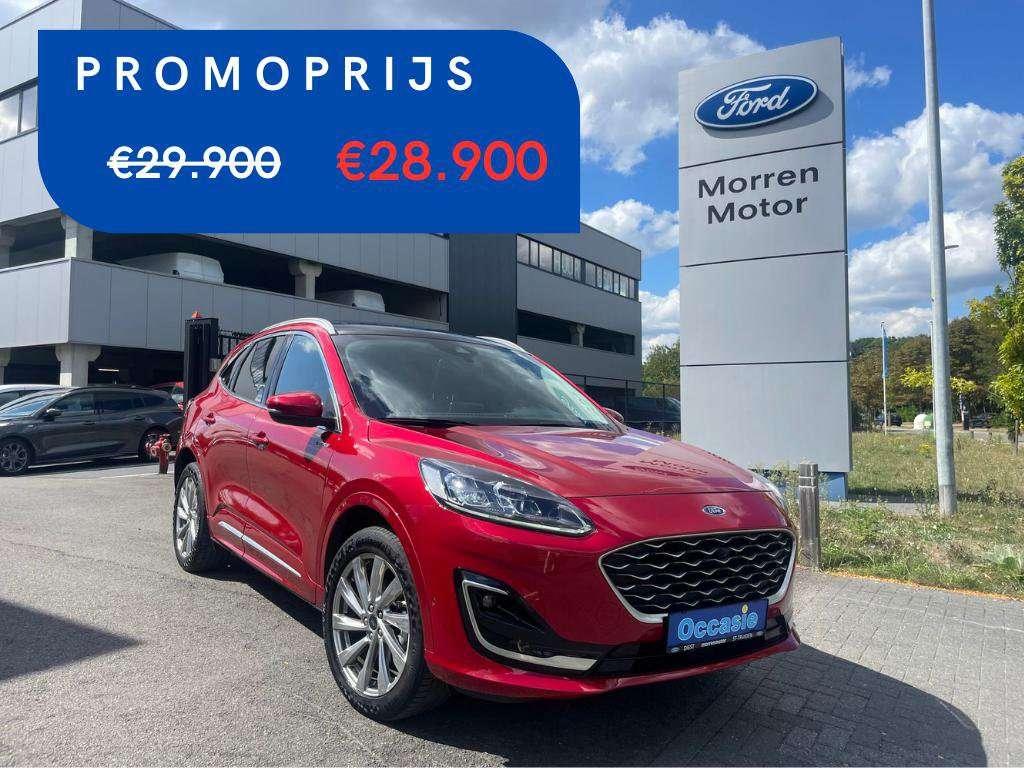 Ford Kuga Ford Kuga Vignale 2.5 PHEV AUT OC0541 19685, Autos, Rouge, Achat, Euro 6, Noir