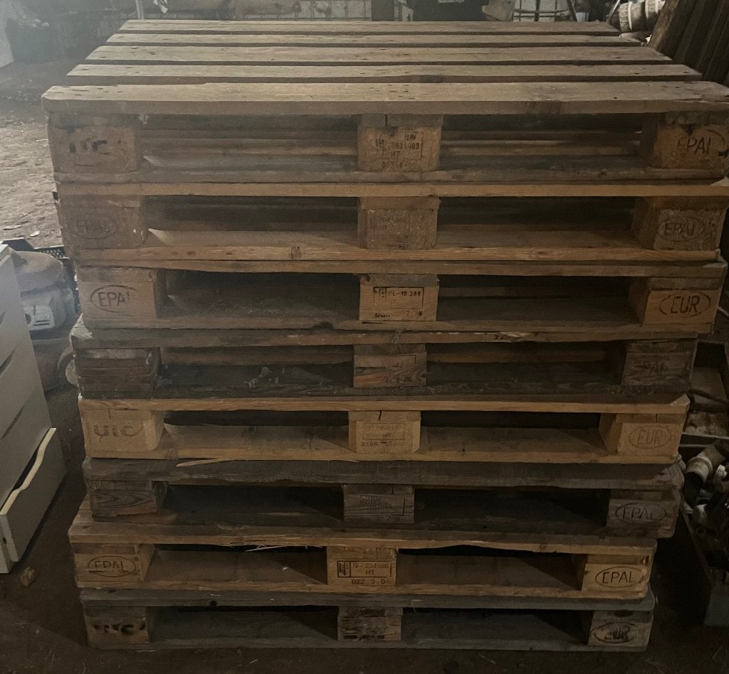 Palletten, Doe-het-zelf en Bouw, Hout en Planken, Ophalen, Gebruikt, Pallet