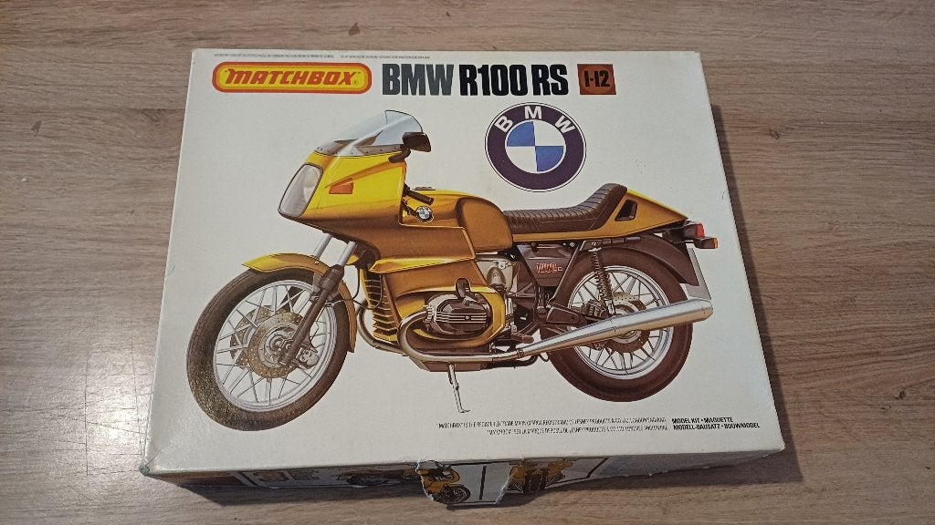[1/12] Matchbox PK704 - BMW R100 RS (1981), Hobby en Vrije tijd, Overige merken, Nieuw, Ophalen of Verzenden, Groter dan 1:32