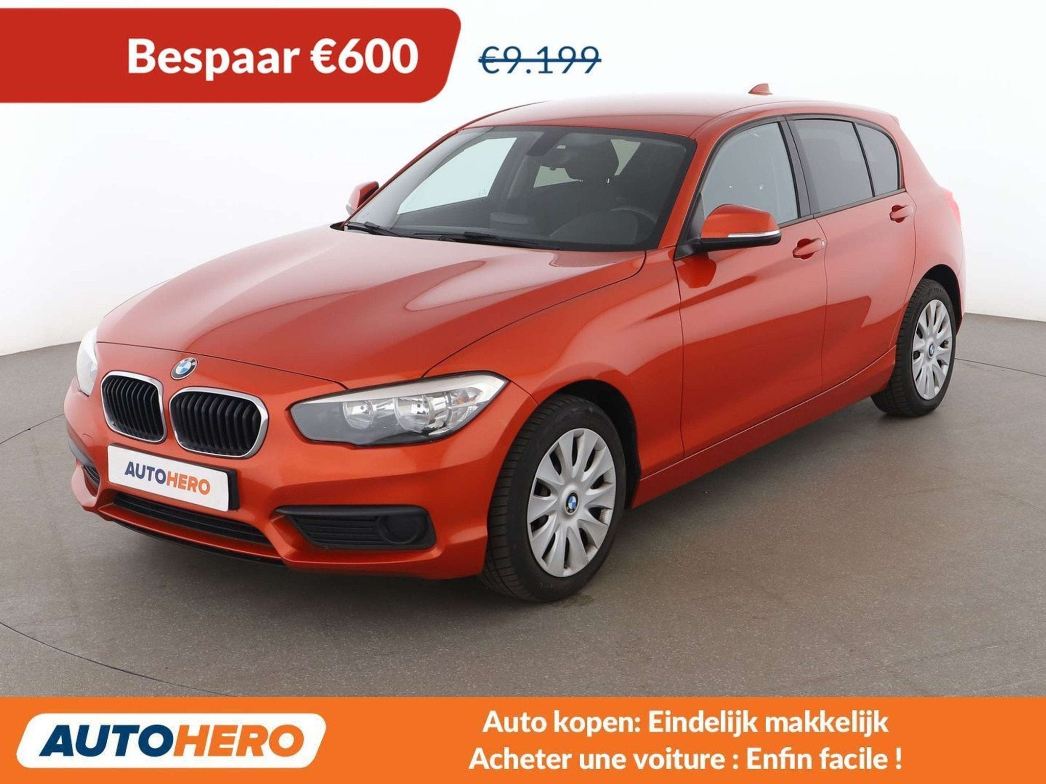 BMW 1 Serie 116 116i (bj 2015), Auto's, BMW, Gebruikt, Overige kleuren, 999 g/km, https://public.car-pass.be/vhr/514974b6-85b8-4108-8812-f0716aa0ed91