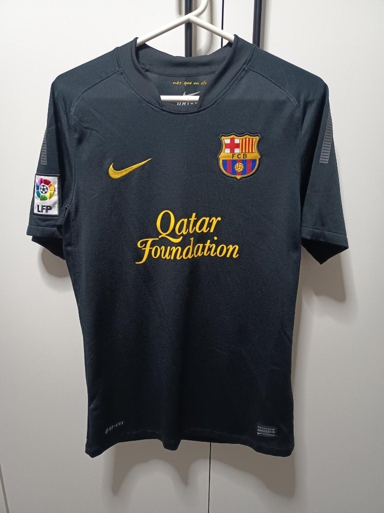 FC Barcelona-uitshirt van 2011/12 Nike, Ophalen, Zwart, Nike, Nieuw