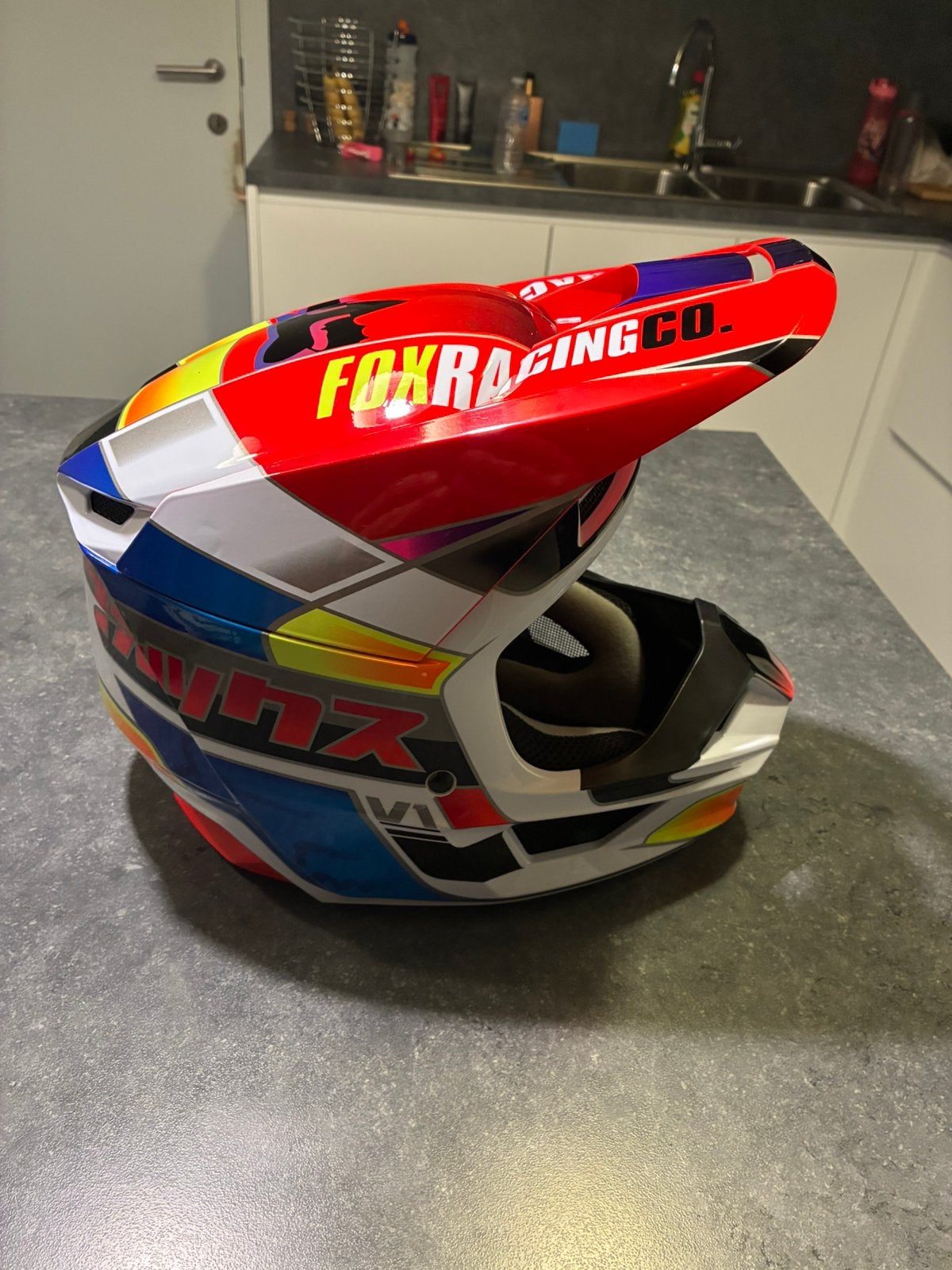 Crosshelm fox kids, Motoren, Ophalen