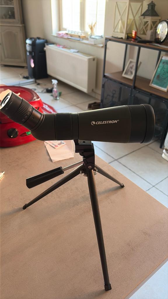 Vogelspotter op statief merk celestron, Ophalen, Zo goed als nieuw