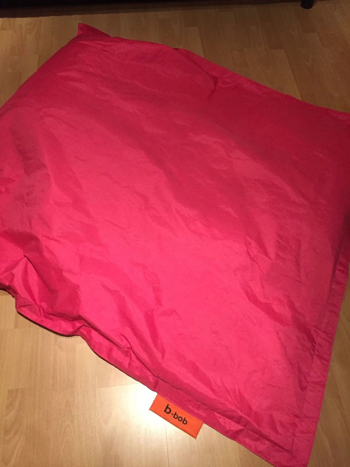 B-bob Original Fuchsia voetenbank., Ophalen, Roze, Zitzak