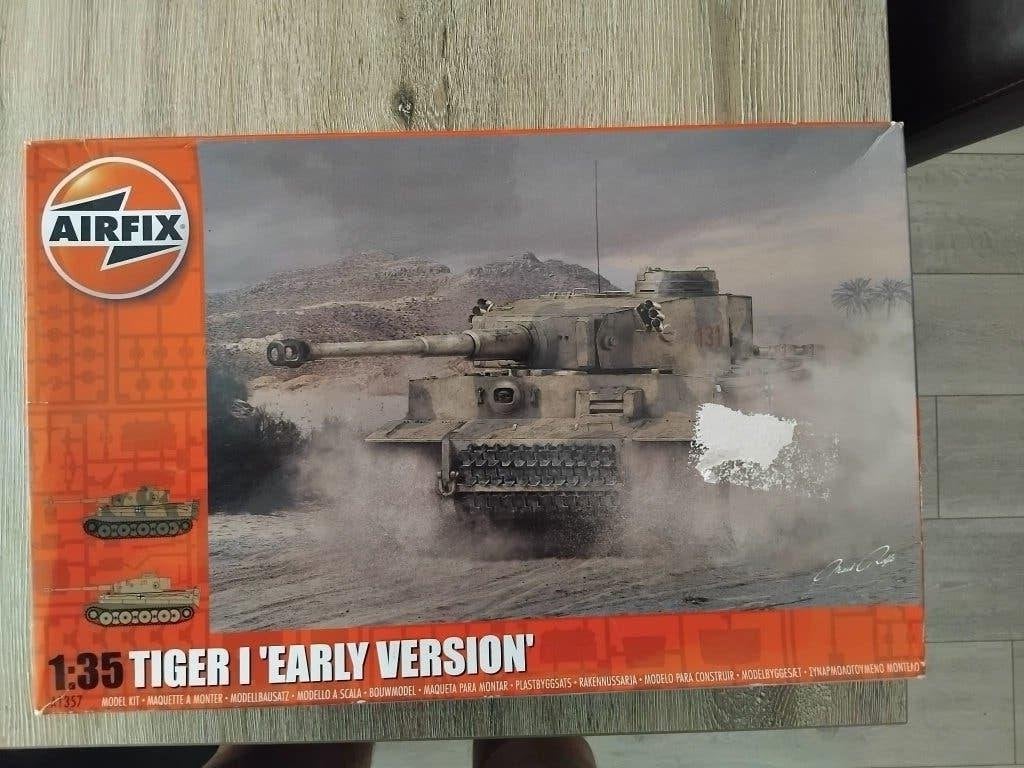 Airfix Tiger, Ophalen of Verzenden, 1:32 tot 1:50, Tank, Airfix