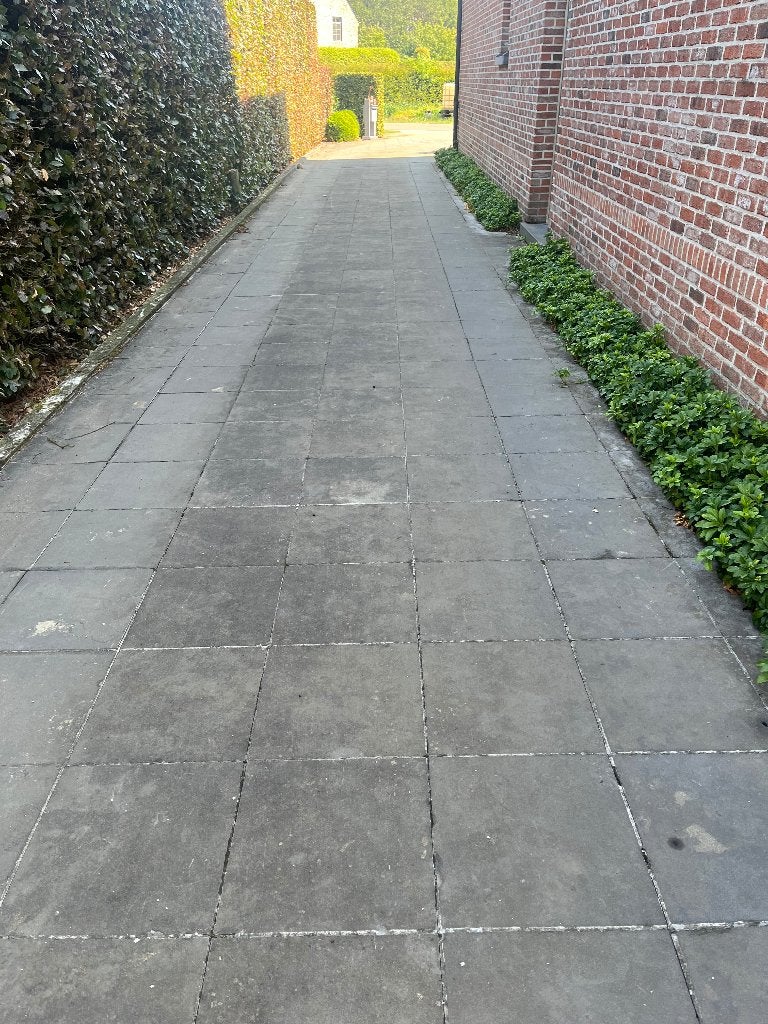 Tegels oprit of terras, Tuin en Terras, Tegels en Klinkers, Ophalen, Gebruikt, 10 m² of meer, Overige typen