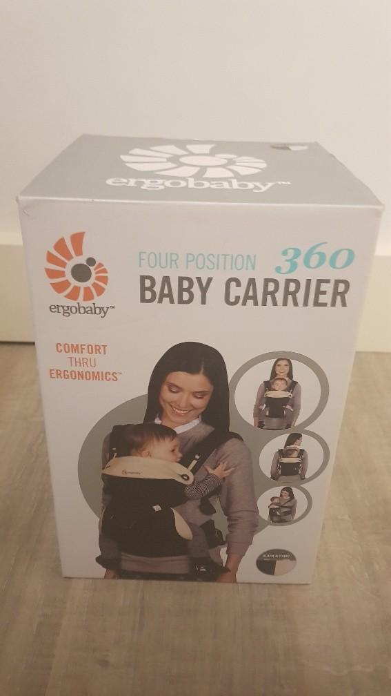 Porte-bébé Ergobaby, Kinderen en Baby's, Babydragers en Draagdoeken, Buik of Rug, Zo goed als nieuw, Draagzak, Ophalen