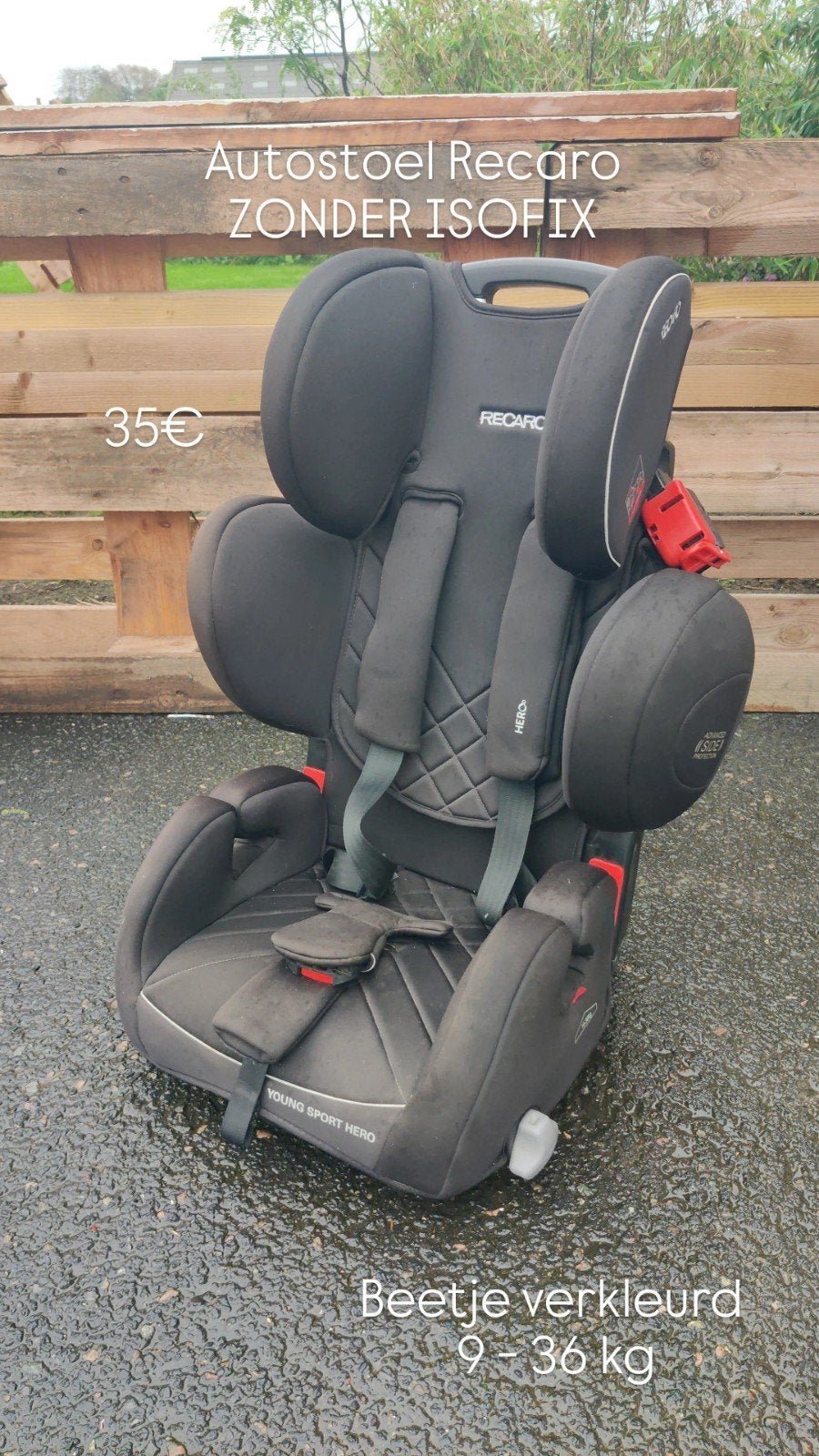 autostoel Recaro, Kinderen en Baby's, Ophalen, Isofix