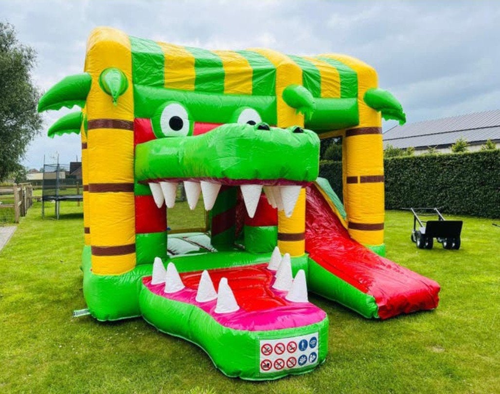 leuk springkasteel te huur Waasland, Ophalen
