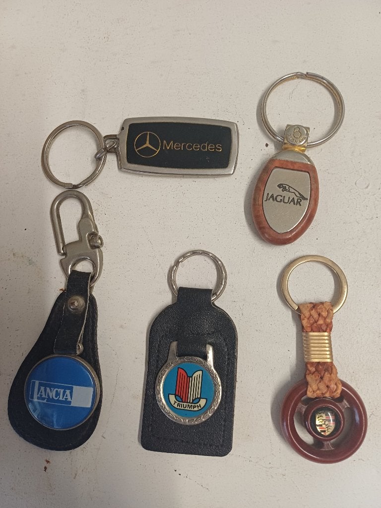 lot portes clefs voitures oltimer anciens, Enlèvement ou Envoi, Utilisé, Marque