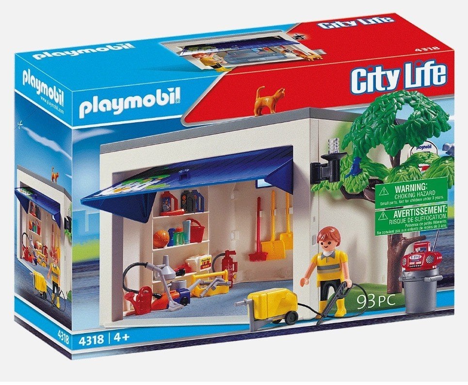 Playmobil City Life 4318 - Garage NIEUW IN DOOS, Gebouw, Complete set, Nieuw, Ophalen of Verzenden