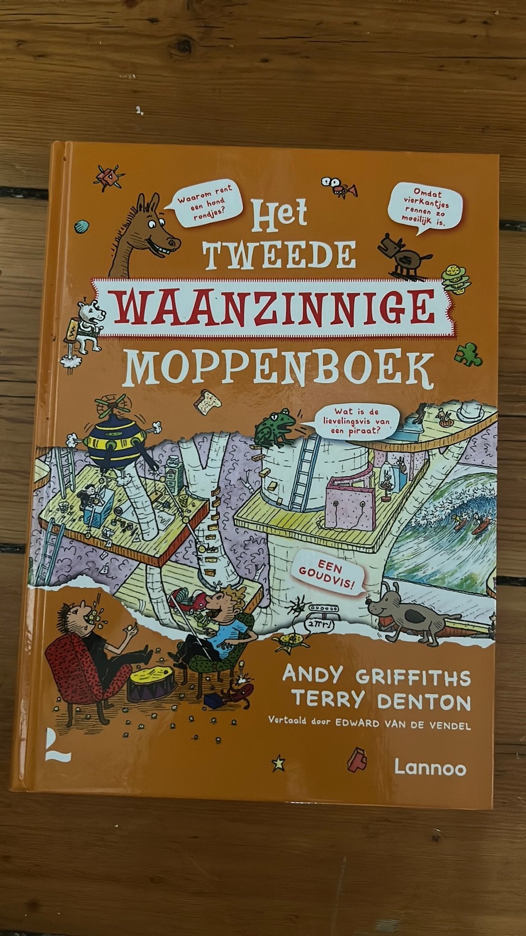 Andy Griffiths - Het tweede waanzinnige moppenboek, Ophalen of Verzenden, Andy Griffiths