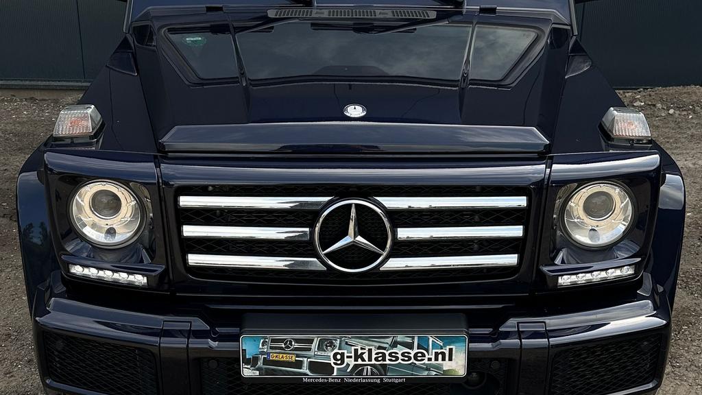 Mercedes-Benz G 500 G500 G 500 500GE G-klasse, Automaat, G-Klasse, Blauw, Bruin