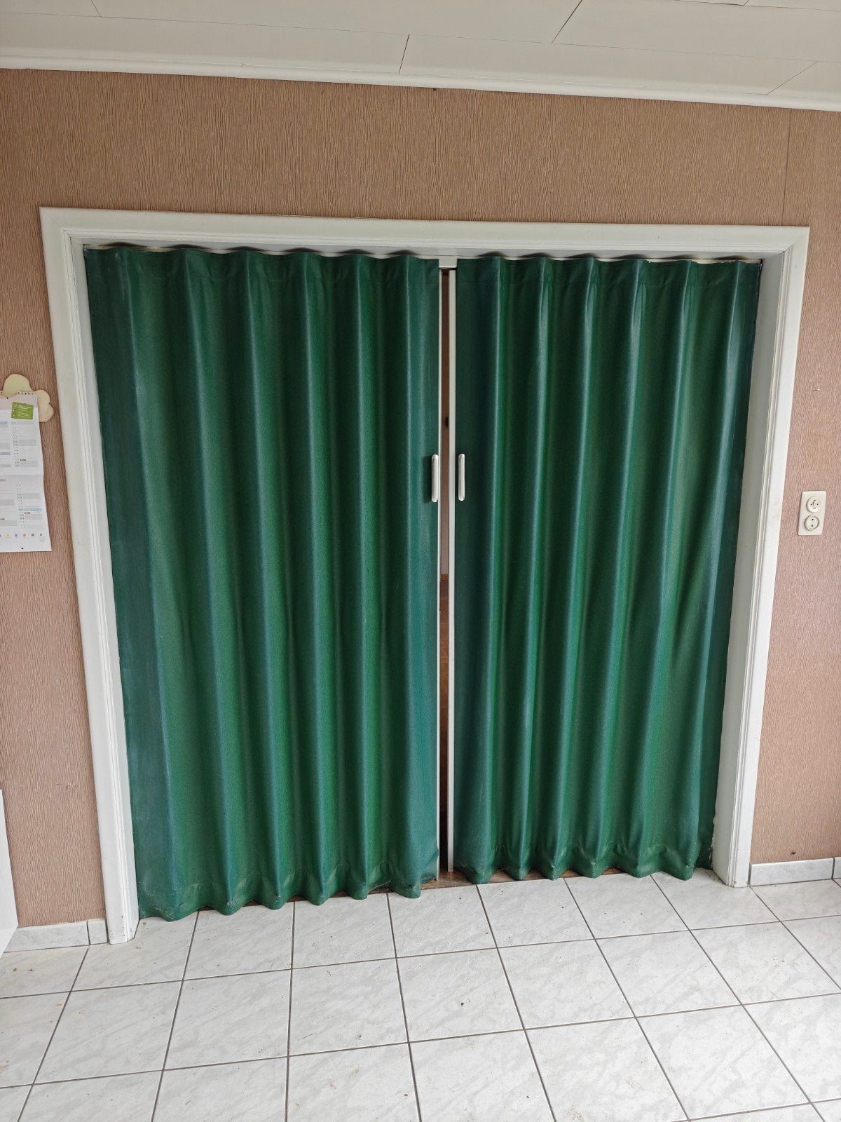 Dubbele Harmonicadeur vouwdeur, Doe-het-zelf en Bouw, Ophalen