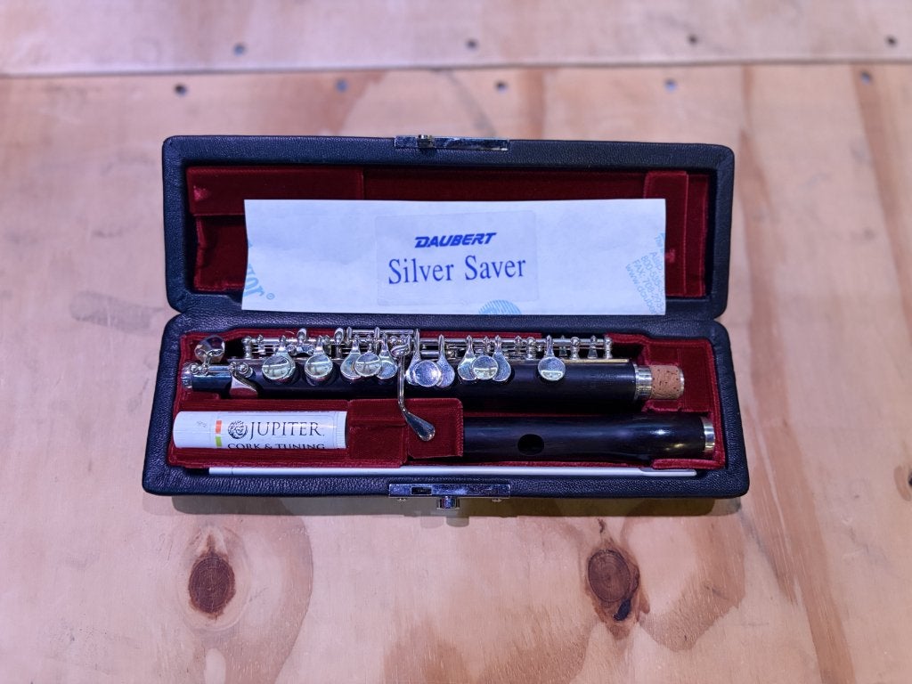 Jupiter JPC1100E Tweedehands Piccolofluit, Enlèvement ou Envoi, Piccolo, Avec valise ou sac