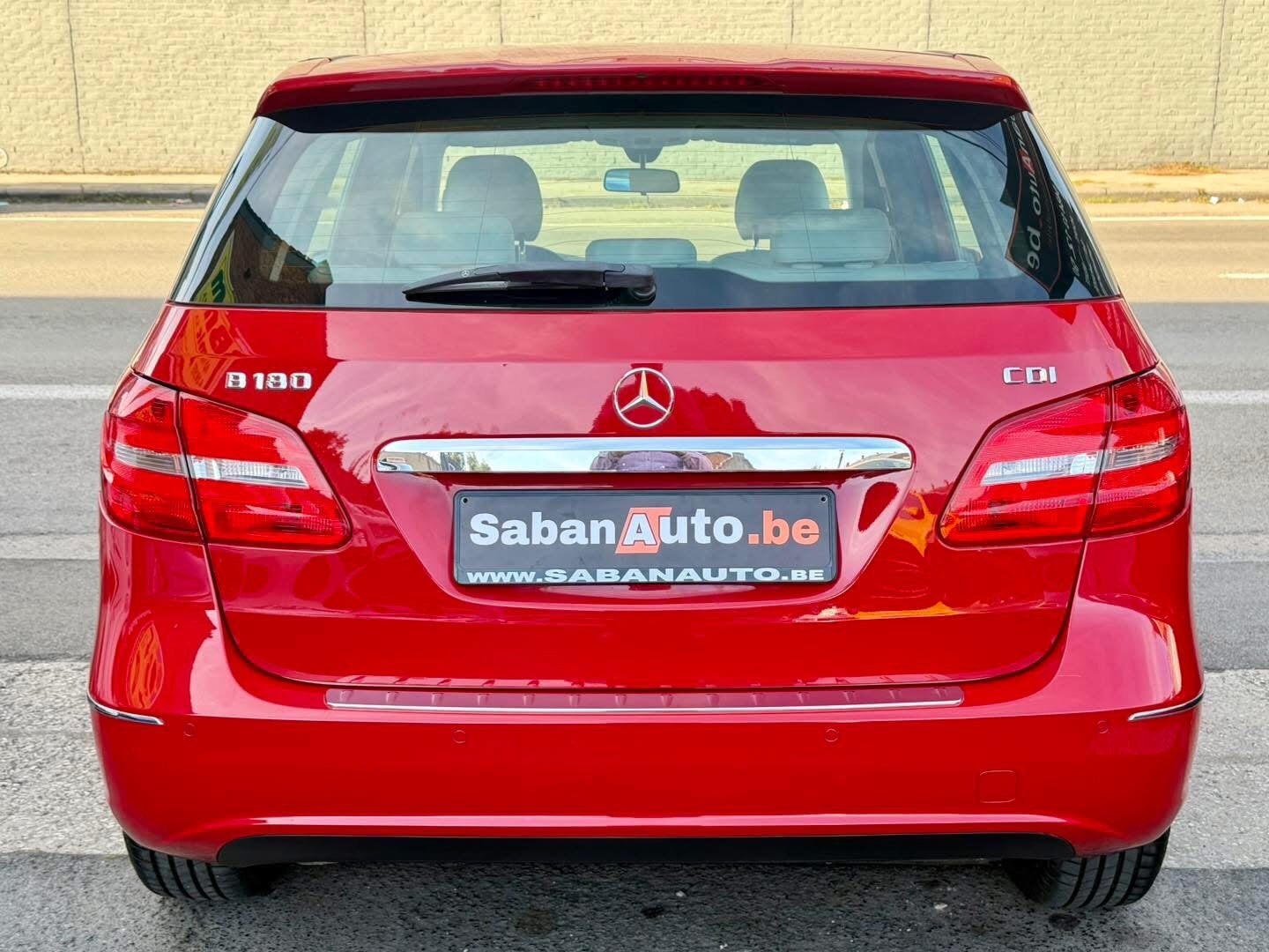 Mercedes B180 Cdi BOITE AUTOMATIQUE 2014, Rouge, Euro 5, Achat, Entreprise