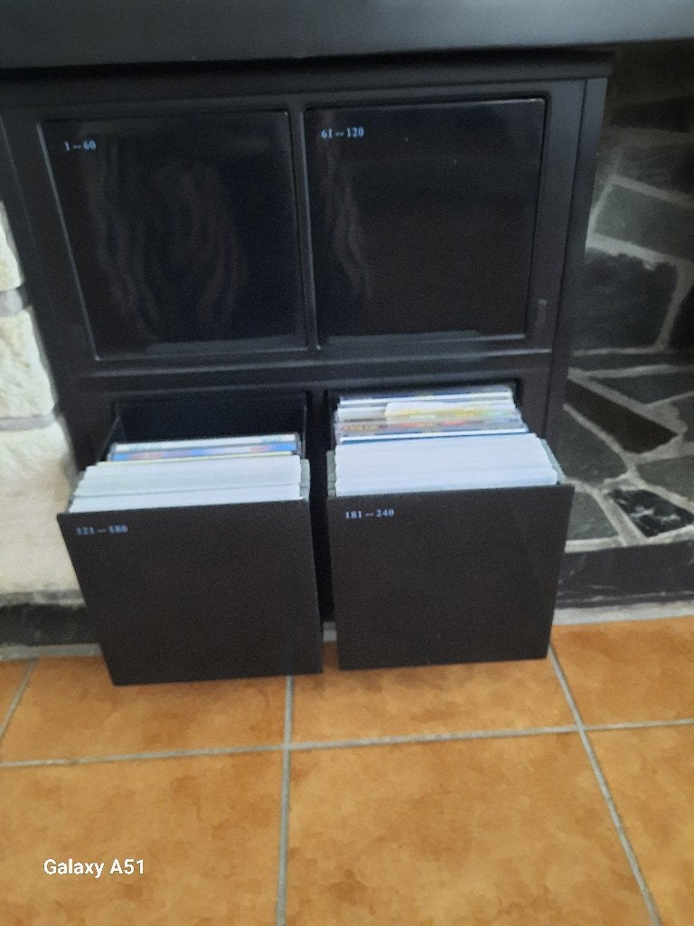 kastje met 4 schuifjes voor cd's op te bergen, Maison & Meubles, Enlèvement ou Envoi, CD