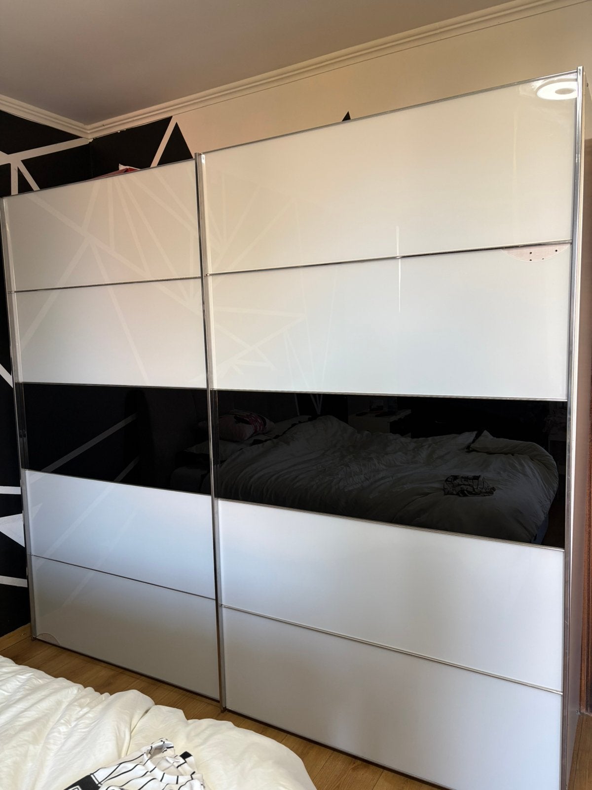 Chambre a coucher complete, Enlèvement, Comme neuf, Verre