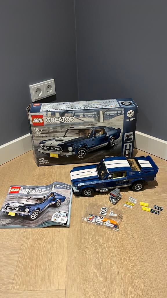 Lego creator expert 10265 ford mustang, Ophalen, Zo goed als nieuw, Complete set, Lego