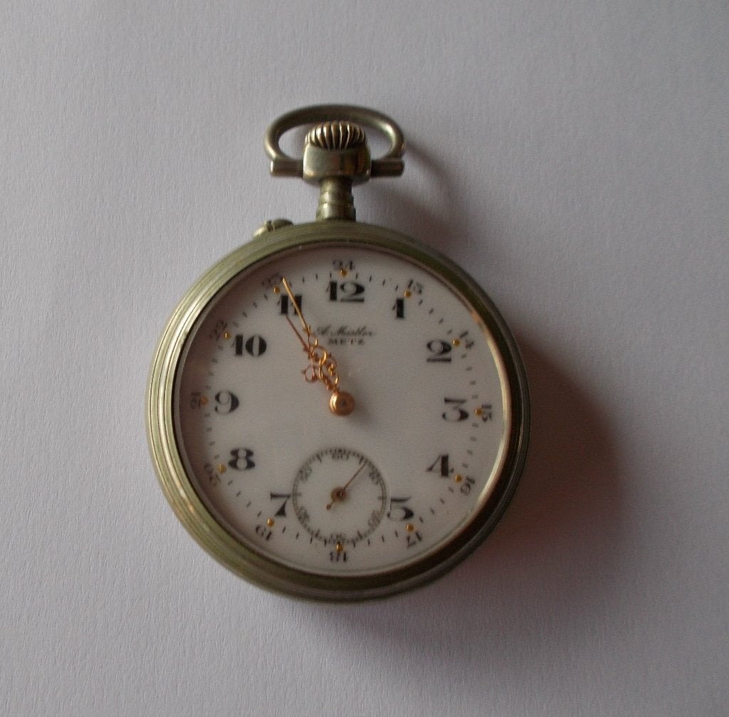 Montre à gousset homme, Bijoux, Sacs & Beauté, Autres marques, Avant 1900, Acier, Enlèvement