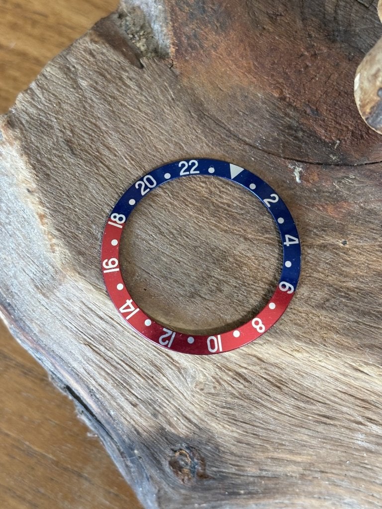 Lunette / Insert Rolex GMT-Master II 16710 "Pepsi" 2007, Enlèvement, Comme neuf, Ustensile