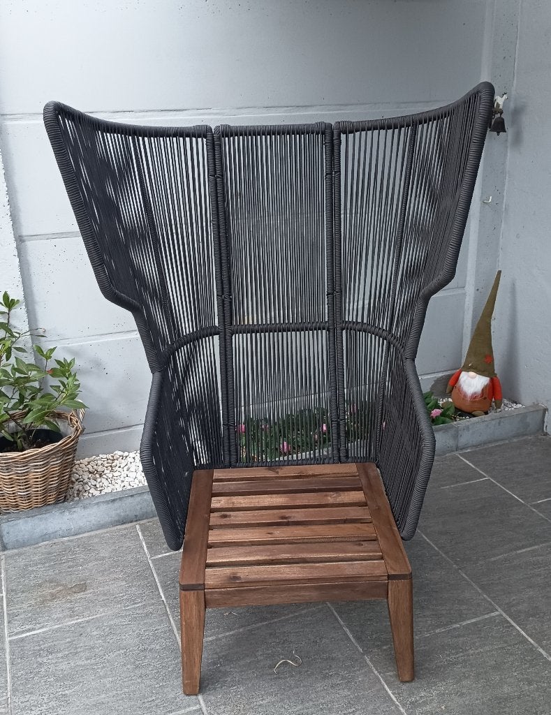 Ikea Vingsön wingchair, Tuin en Terras, Tuinstoelen, Ophalen, Zo goed als nieuw, Hout