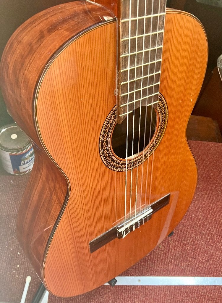 Carl Hellweg cs34, Musique & Instruments, Enlèvement, Utilisé, Guitare classique ou espagnole