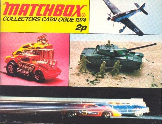 Matchbox Collectors Catalogue 1974 (2p)., Ophalen of Verzenden, Gebruikt, Overige typen, Matchbox